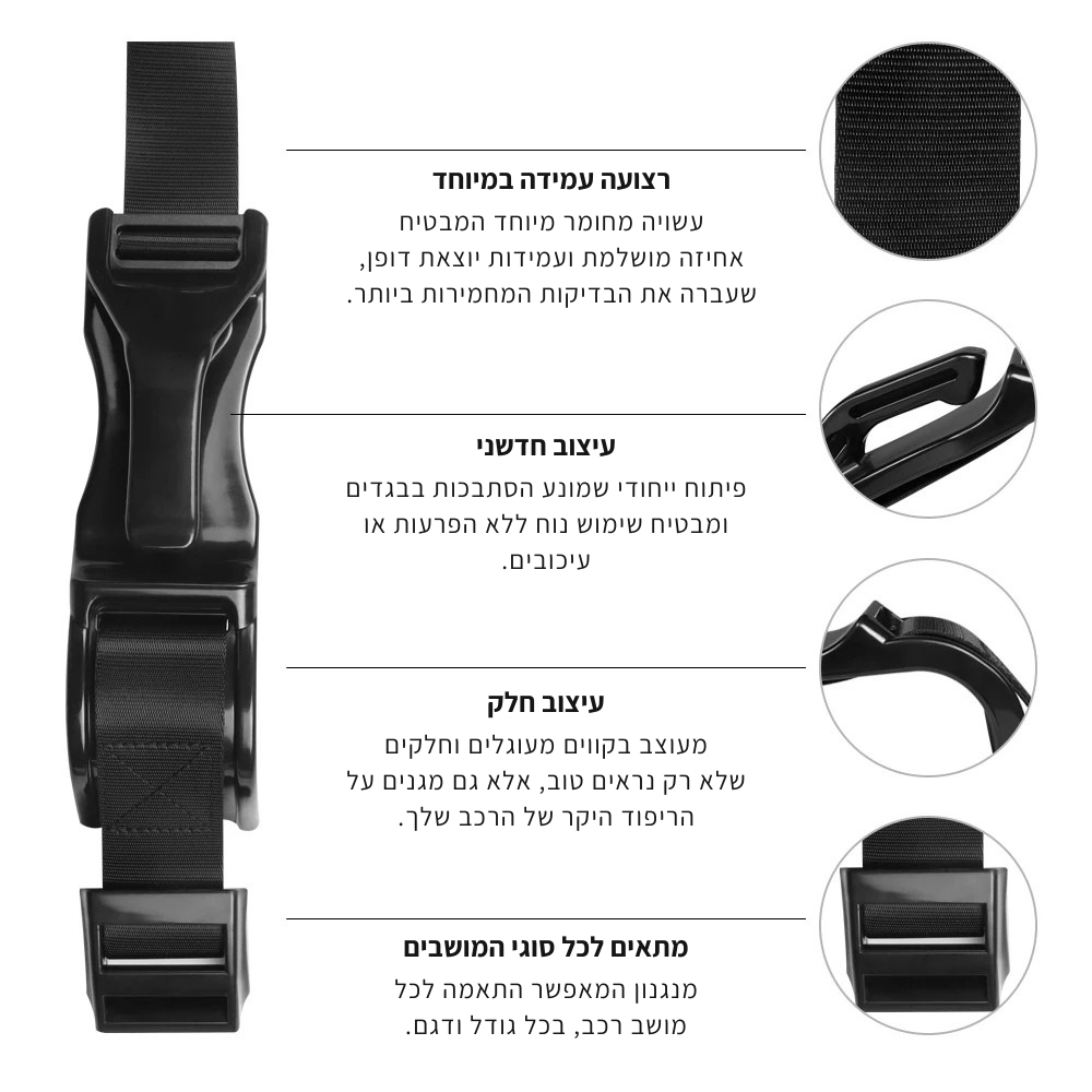 מתאם חגורת בטיחות להיריון - Pregix המקורי